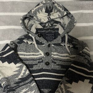 American Eagle Charcoal Knit Sweater